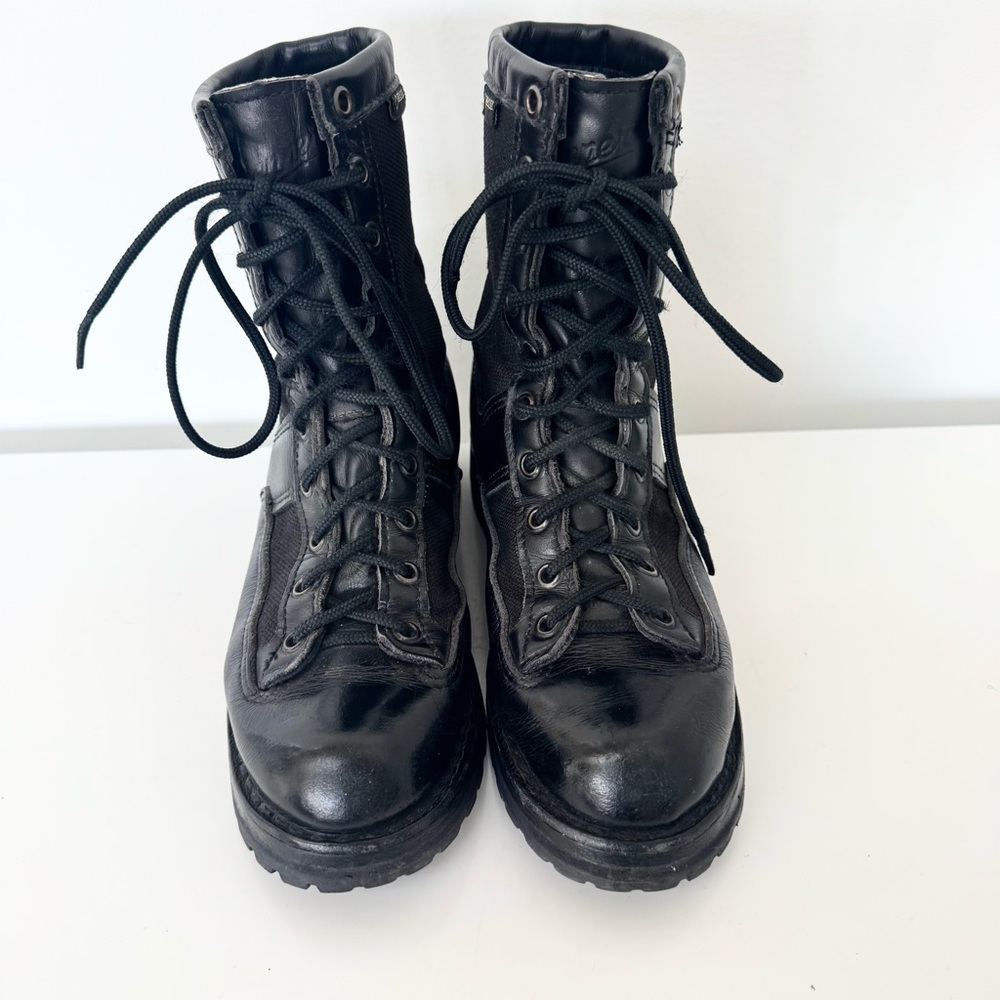 Danner Acadia 8” Women’s Boots Black Leather Lace-Up Size 6.5 Utility - Picture 5 of 14